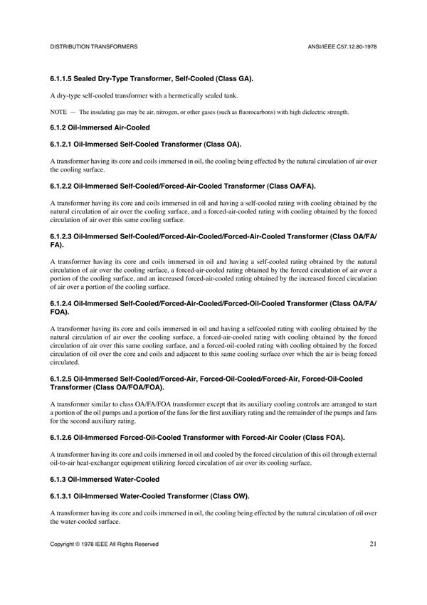 IEEE Std C57.12.80-1978 IEEE Standard电气和电子工程师协会标准Part 2