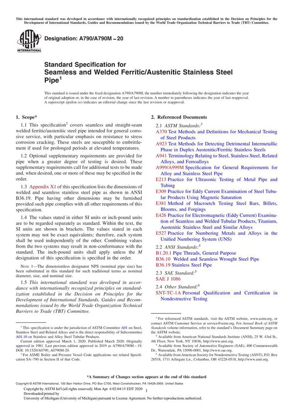 ASTM A790-2020