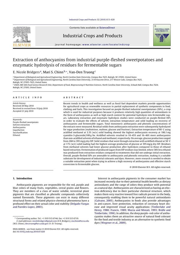 industrial crops and products