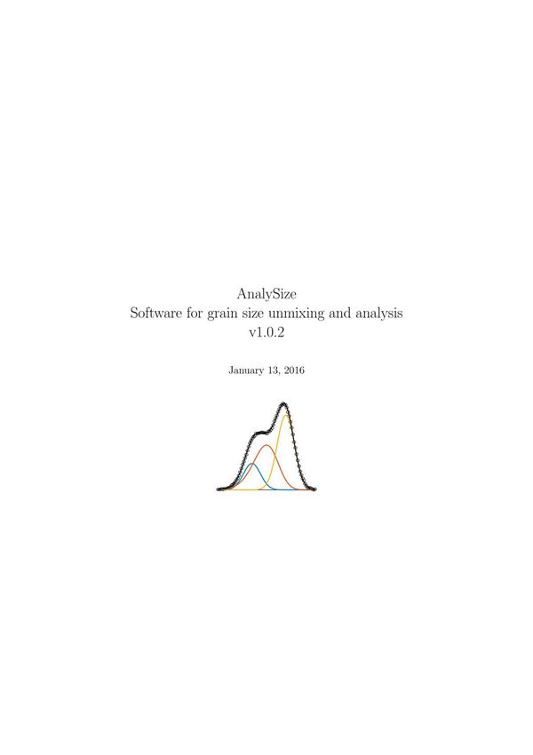 AnalySize Manual 1.0.2
