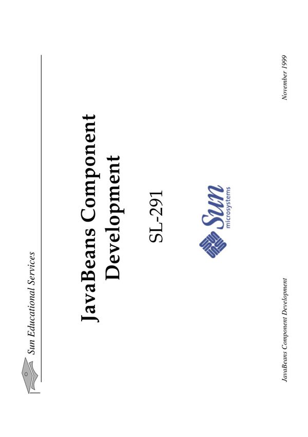 SUN - SL-291 JavaBeans Component Development