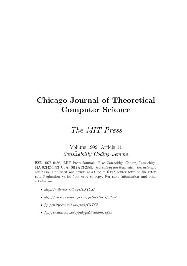 The MIT Press