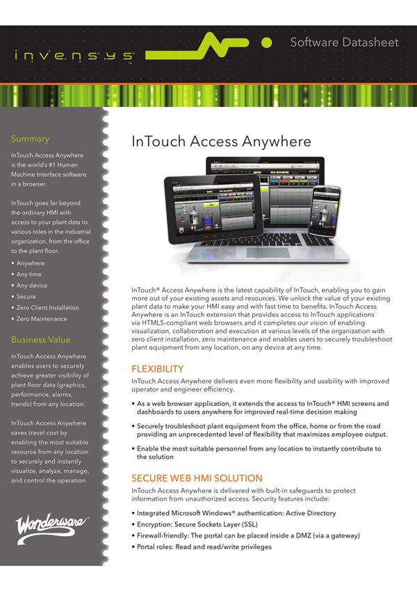 intouch access anywhere - wonderware 访问任何地方- wonderware intouch