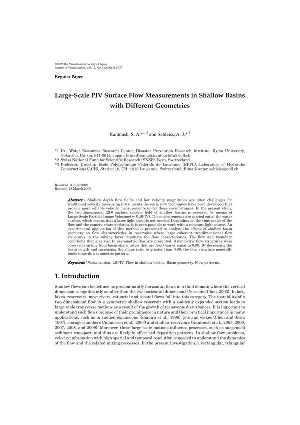 《可视化技术研究》期刊论文Journal of Visualization 2009 Volume 12 Page361-373