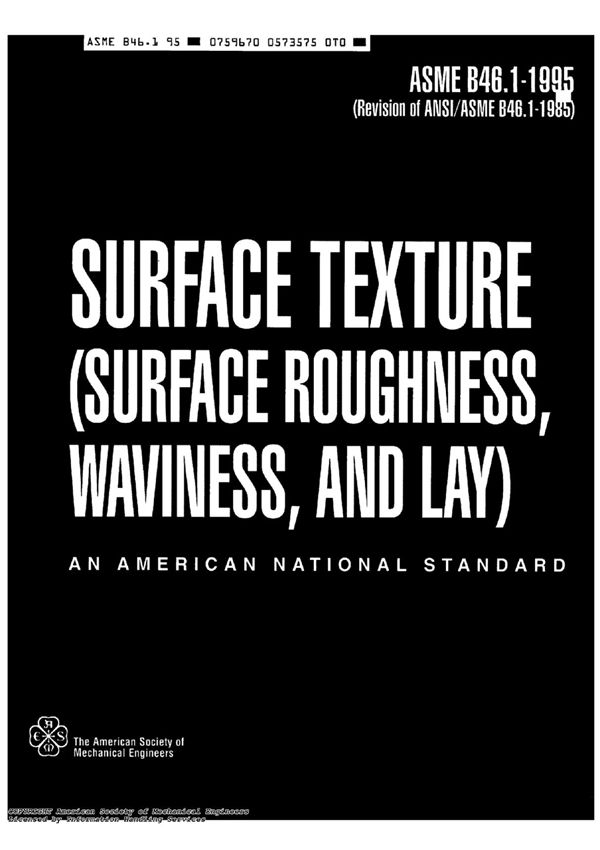 ASME B46.1 -1995