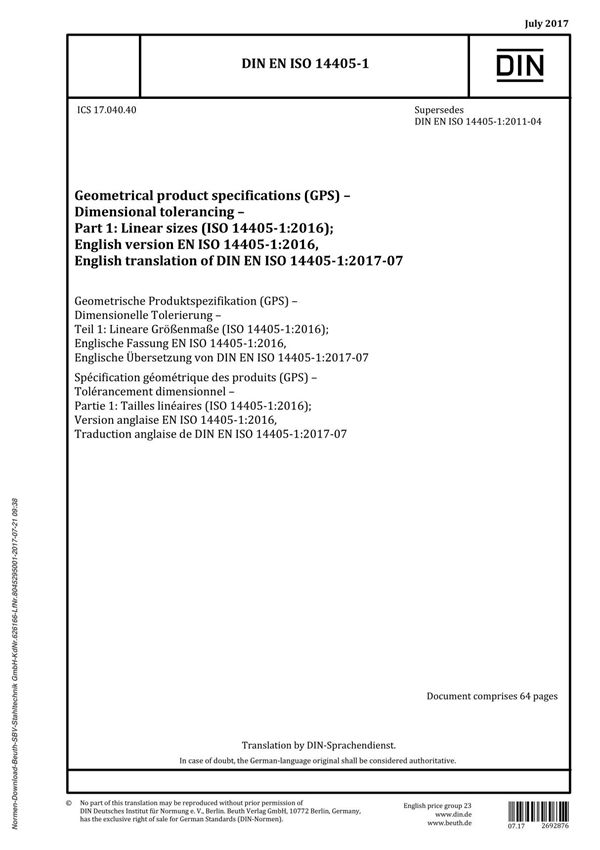 DIN EN ISO 14405-1 2017