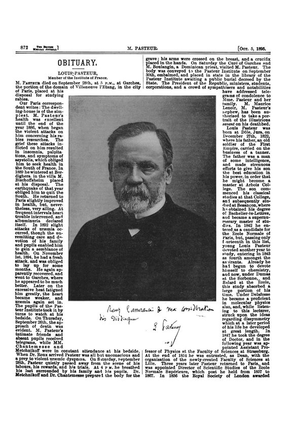 Louis Pasteur(路易斯·巴斯德)