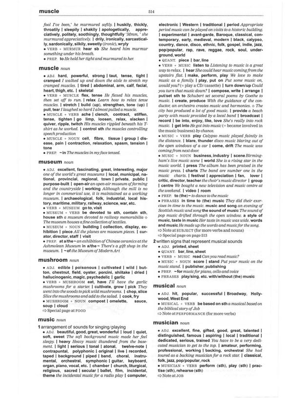 牛津英语搭配词典Oxford Collocations Dictionary英语学习教程教材17