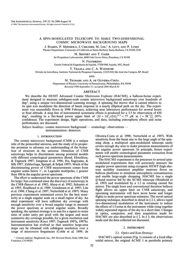 the astrophysical journal 天体物理学杂志