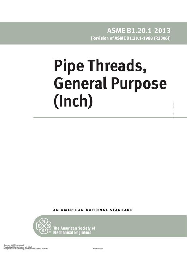 ASME B1.20.1-2013