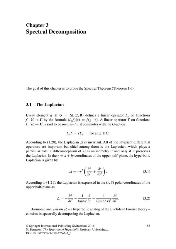 Spectral Decomposition