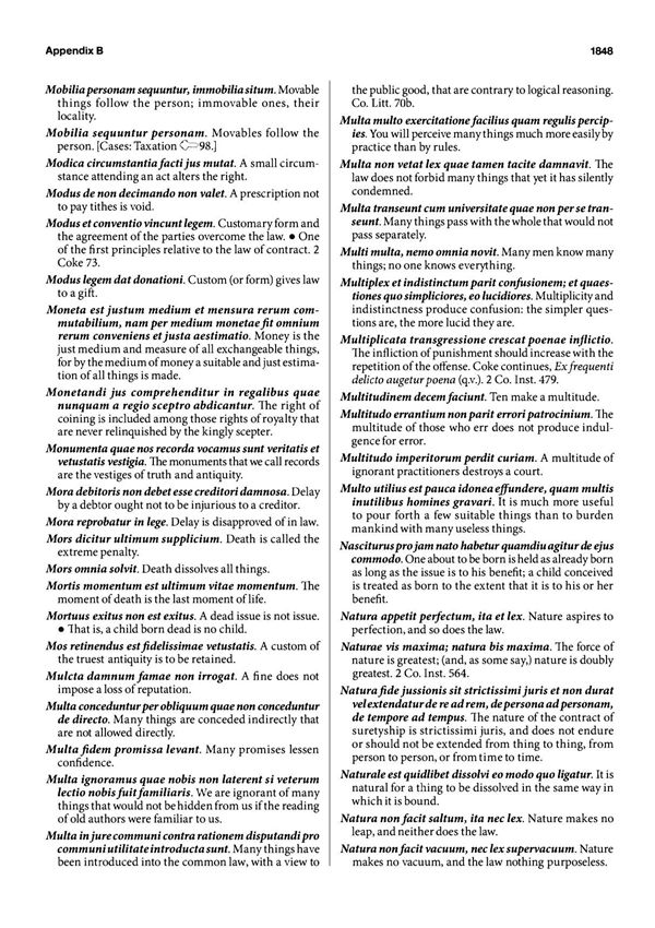 《布莱克法律词典第9版》Black's Law Dictionary 9th Edition - 29 - Appendix B - Legal Maxims 2
