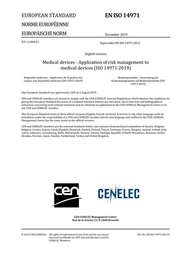 EN ISO 14971-2019