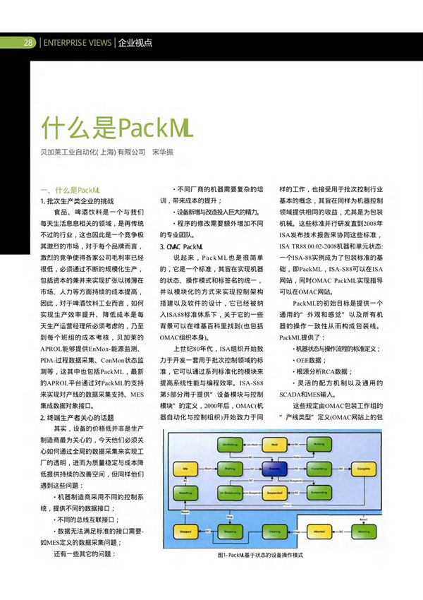 什么是PackML