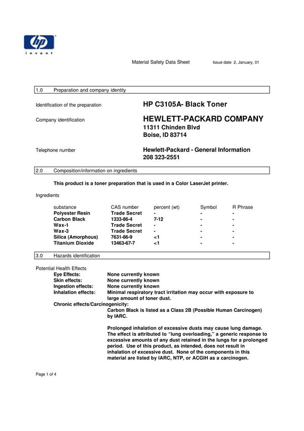hewlett-packard company