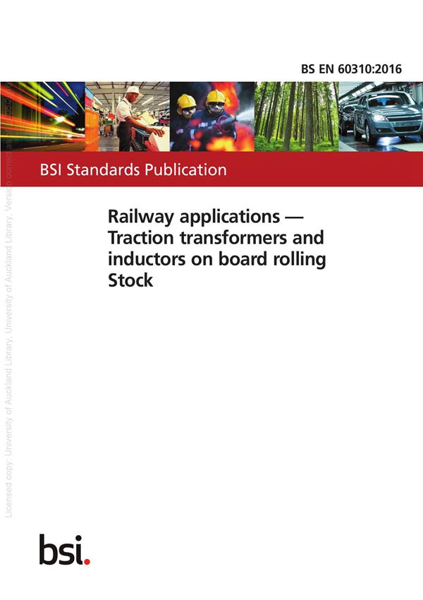BS EN 60310 2016