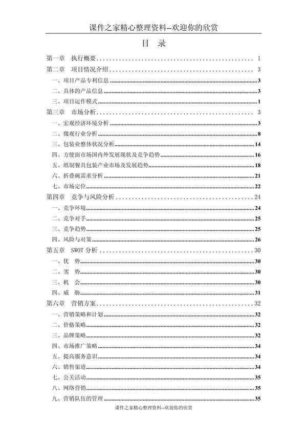 (报告精品)折叠碗专利项目投资可行性分析报告
