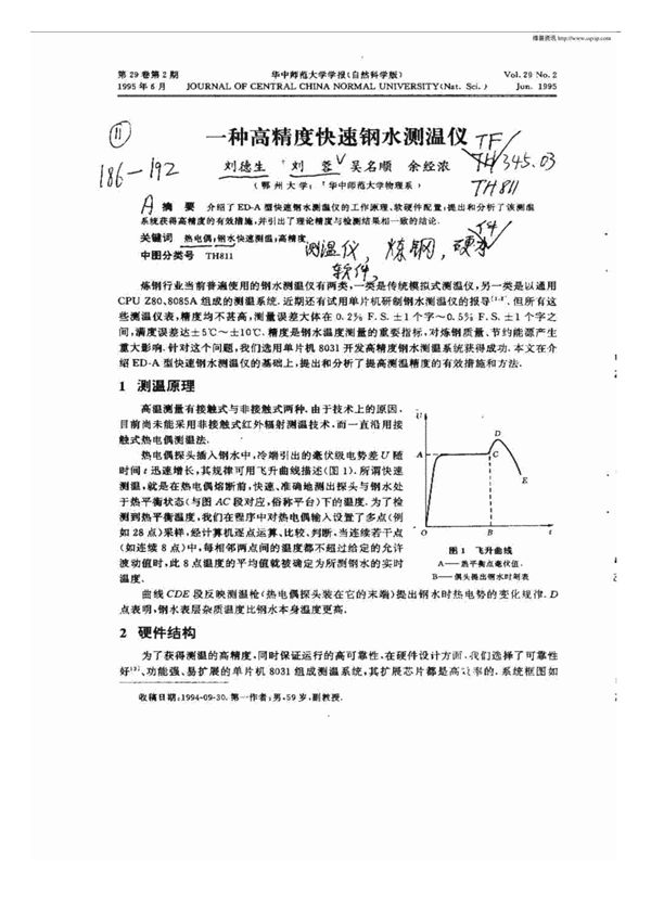 一种高精度快速钢不测温仪
