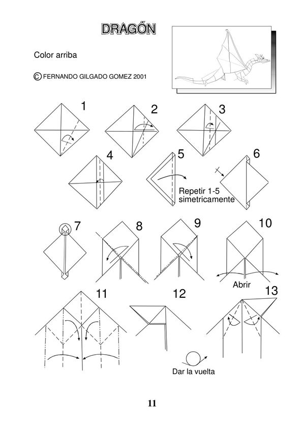 (精品)飞龙折纸教程 折纸学院