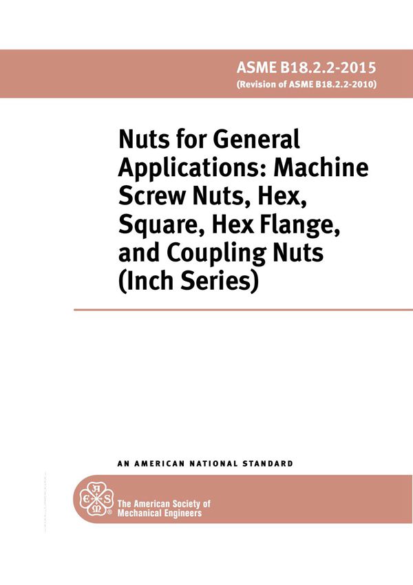 ASME B18.2.2 2015.11
