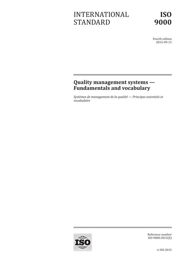 ISO 9000-2015 (高清版)