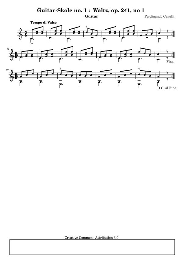 《Guitar Skole》古典吉他谱集