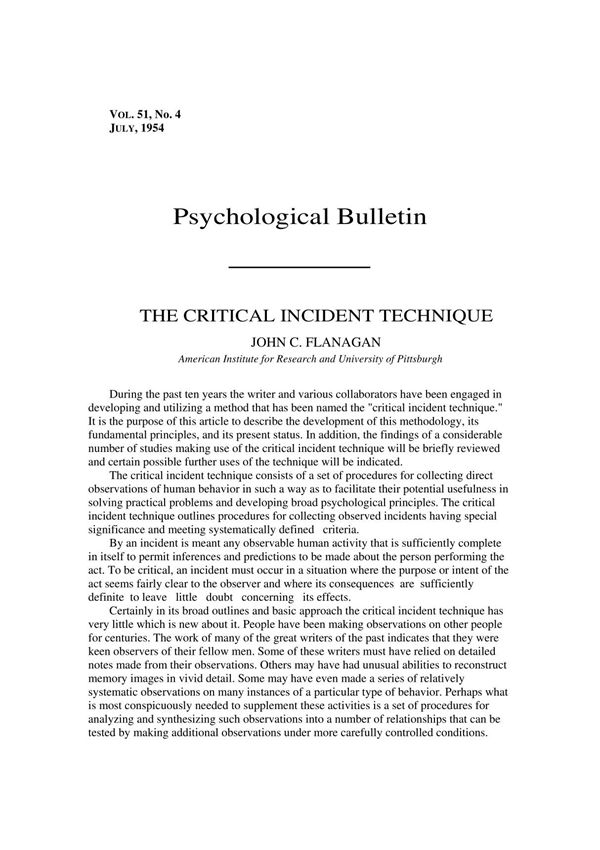 Psychological Bulletin