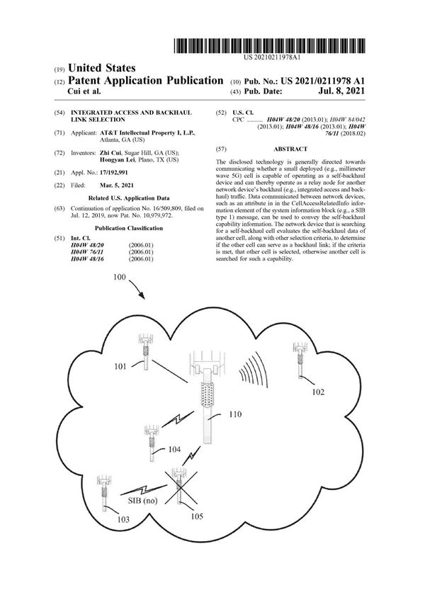INTEGRATED ACCESS AND BACKHAUL LINK SELECTION