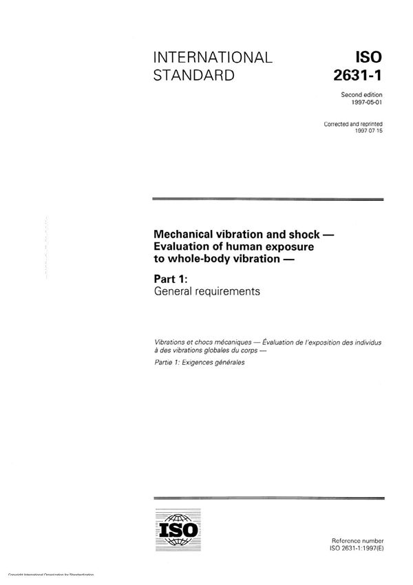 ISO 2631-1-1997