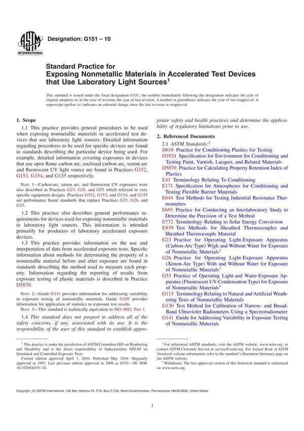 ASTM G151