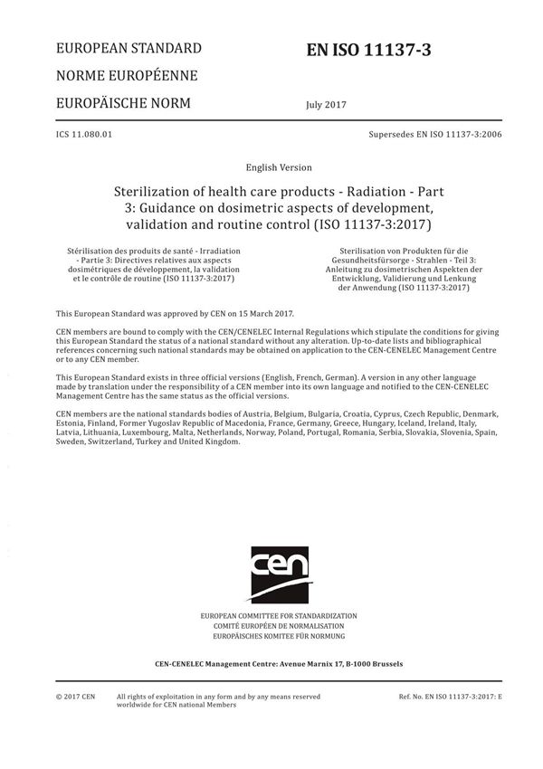 EN ISO 11137-3-2017