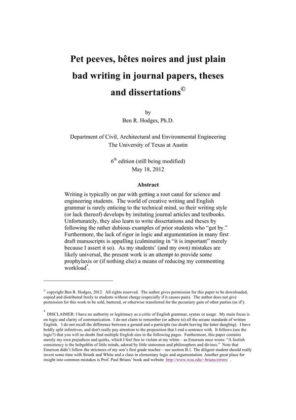 How to Write如何写论文