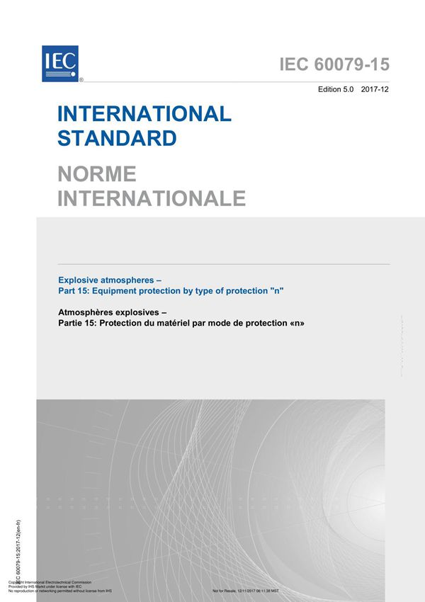 IEC 60079-15-2017