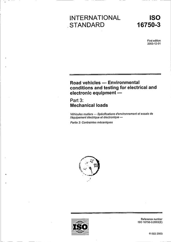 ISO 16750-3-2003