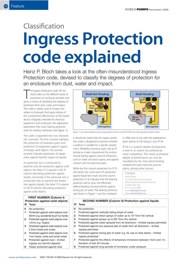ingress protection code explained 防护等级代码解释