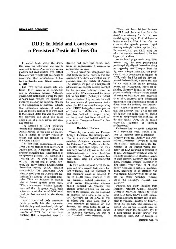 美国《科学》杂志电子版Science Magazine 1971 Vol.174 No.4014 - 1733441