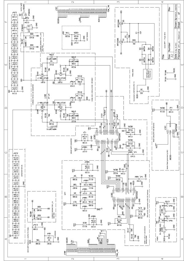 太阳能光伏MPPT设计电路原理图-详细可直接用
