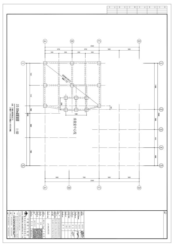 17 ±0.000m梁配筋图