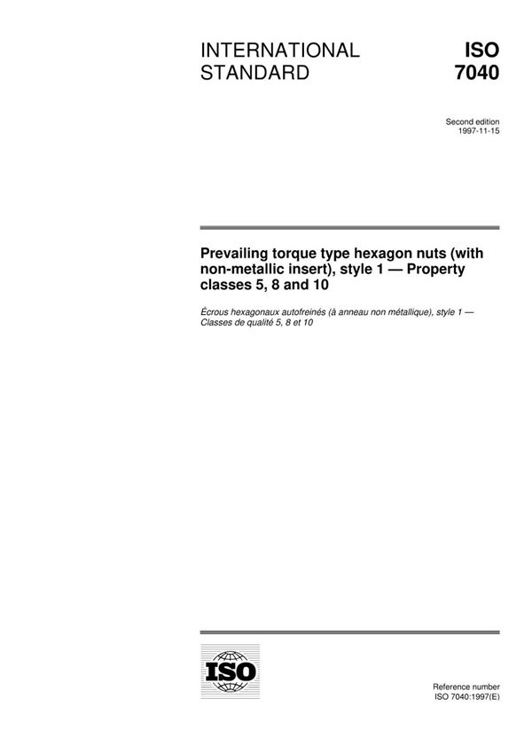ISO 7040