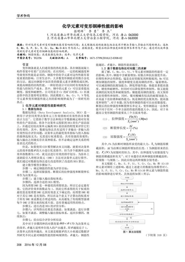 化学元素对变形钢棒性能的影响