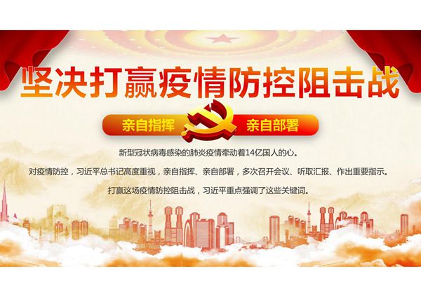 抗击肺炎新型冠状病毒党课PPT