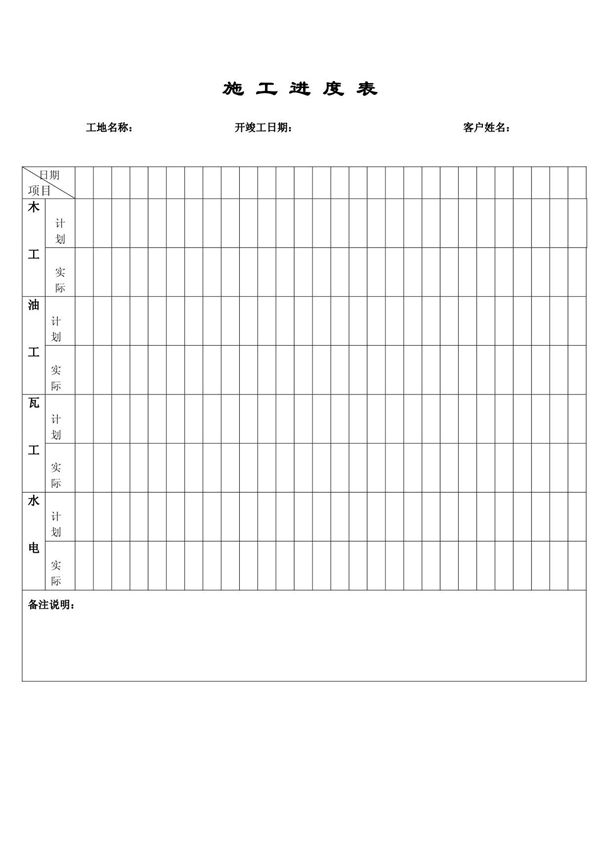 工地巡检记录表
