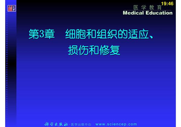 《病理学基础》(中职示范)课件 教学配套课件 作者 许煜和 主编 第3章 细胞和组织的损伤与修复 课件下载