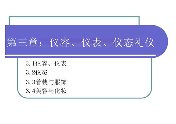 仪容仪表-仪态礼仪培训(PPT 40页)