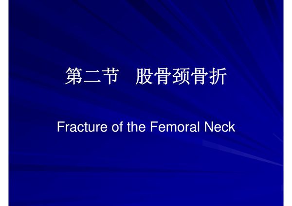 股骨颈骨折34256