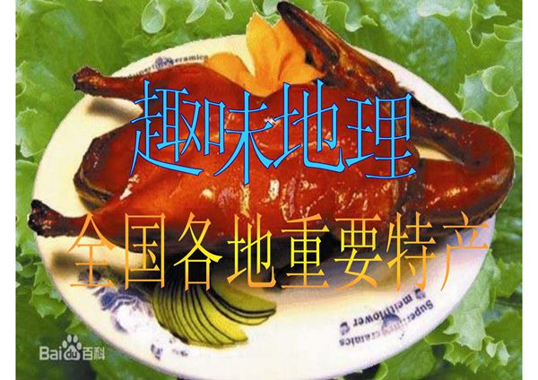 趣味地理全国各地重要特产-PPT(精)