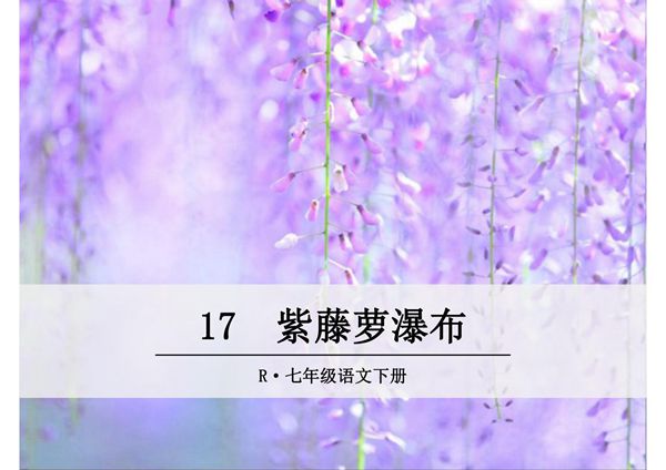 (部编版)2019年七年级语文下册 第17-18课ppt教学课件