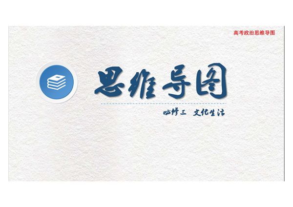 高考政治-必修三-文化生活-思维导图(高清版)