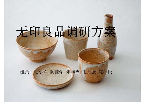 无印良品调研方案