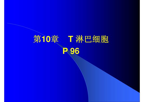 t淋巴细胞 ppt课件